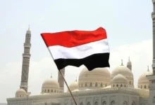 العلم اليمني يرفرف في صنعاء