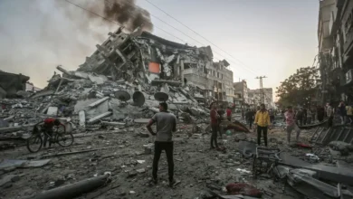 دمار خلّفه الاحتلال الصهيوني في قطاع غزّة