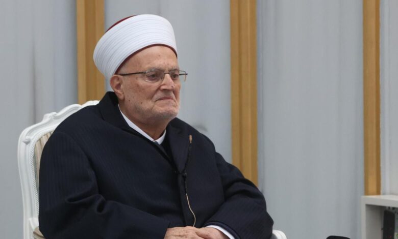 خطيب المسجد الأقصى الشيخ عكرمة صبري