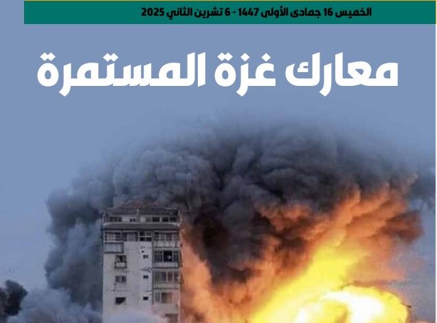 معارك غزة المستمرة – العدد 431