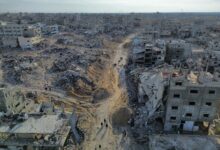 دمار خلّفه الاحتلال الصهيوني في رفح جنوب قطاع غزة (وكالات)