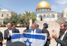مستوطنون وايمتار بن غفير يقتحمون المسجد الأقصى المبارك