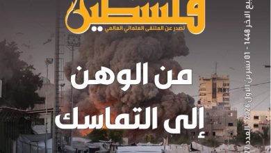 العدد (477) من مجلة “فلسطين في أسبوع” بعنوان: من الوهن إلى التماسك