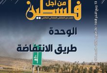العدد (476) من مجلة "فلسطين في أسبوع" بعنوان: الوحدة طريق الانتفاضة